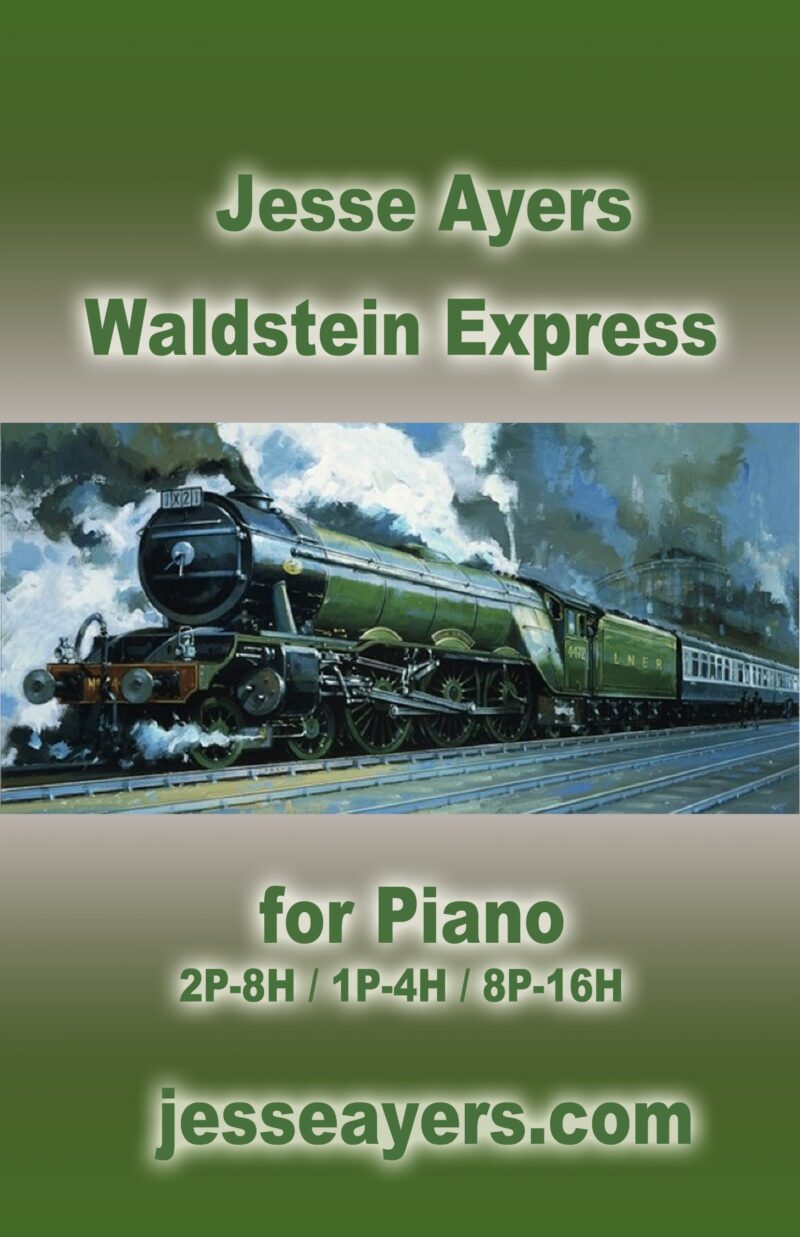 Waldstein Express 1 piano - 4 hands PDF