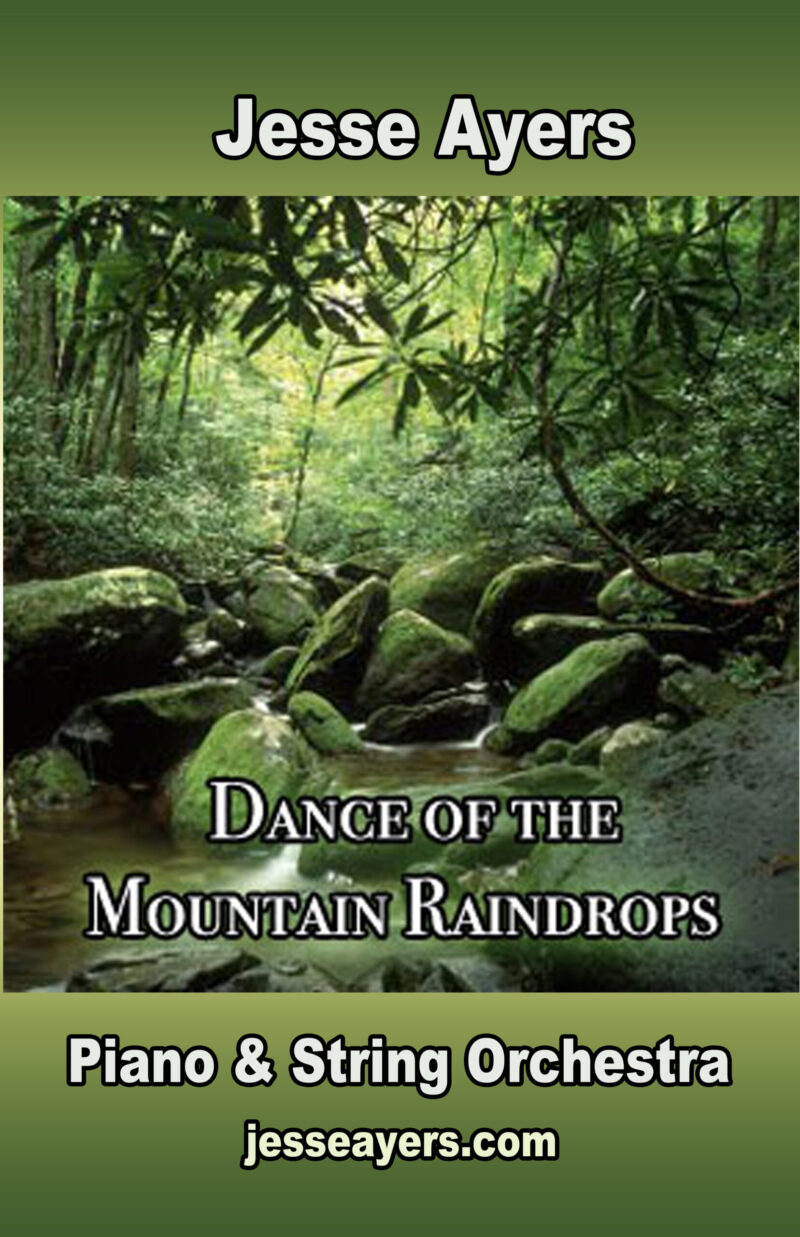 Dance of the Mountain Raindrops - digital score & parts